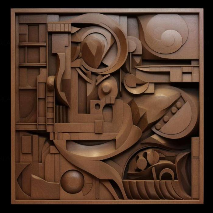 نموذج ثلاثي الأبعاد لآلة CNC 3D Art 